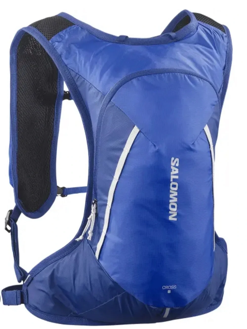 Salomon Cross 8 Trail Running Hydration Backpack Blue NWT